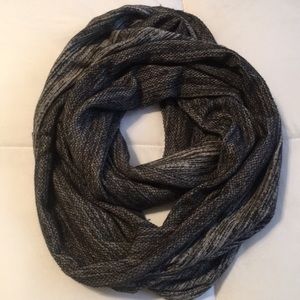 Black & Gray infinity scarf